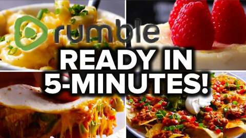 7 Recipe You Can Make In 5 Minutes