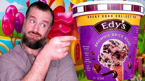 Edy's Brownie Brick Road Ice Cream | Edy's Rocky Road Collection | My Tech Guy Is A Jerk!