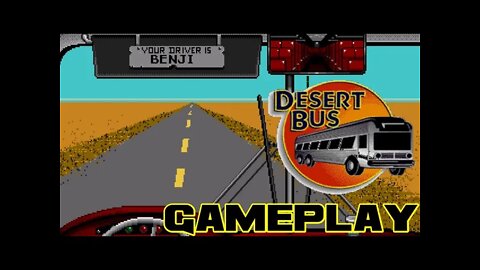 Penn & Teller's Smoke and Mirrors - Desert Bus Gameplay - April Fools! - Sega CD 😎Benjamillion