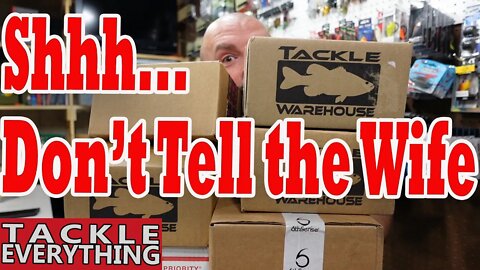 YOU Asked for IT...MORE Unboxings!!! (Tackle Warehouse, 6th Sense, Scheels & Tackle Inc.)