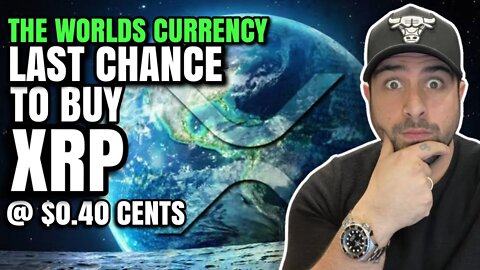 🤑 RIPPLE (XRP) THE WORLD BRIDGE CURRENCY | LAST CHANCE UNDER $0.40 CENTS | JED ONLY HAS 114M LEFT