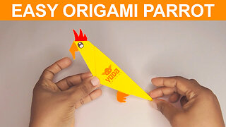 Origami Parrot - Easy And Step By Step Tutorial