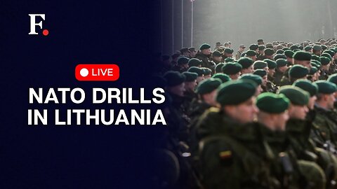 LIVE: NATO Chief Jens Stoltenberg, Germany's Boris Pistorius Observe Military Drills in Lithuania