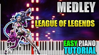 League of Legends - Medley | Easy Piano Tutorial