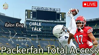 LIVE Packers Total Access Chalk Talk | Kalen King Highlights | #GoPackGo #Packers