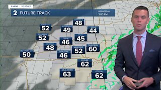 Turning Colder Wednesday