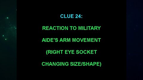 Clue 24 (The "Alien Interview" Video Analysis 2013/2014/2015)