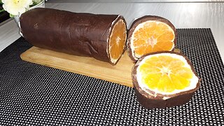 excellent dessert in 5 minutes, without oven and condensed milk, without gelatine #dessert #top #delicious #chocolate #orange