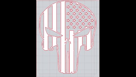 punisher patriotic skull