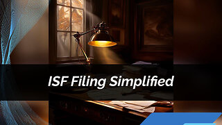 What Are the Steps Involved in ISF Filing for Home Decor DIY Projects?