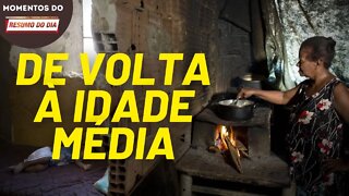 População troca o gás de cozinha por lenha | Momentos do Resumo do Dia