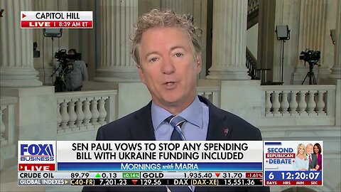 Sen. Rand Paul: 'Our Primary Responsibilities to Our Government, Not the Ukrainian Government'