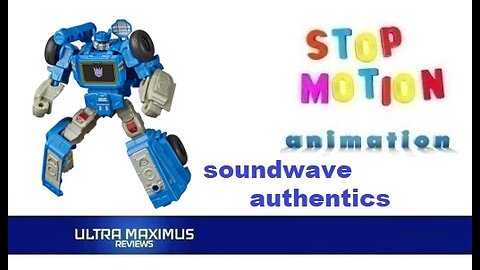 🎬 Soundwave Authentics Stop Motion Animation