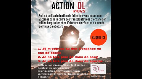DL - Action du 3 février 2022 - www.droits-libertes.be