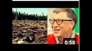 Bill Gates Pushes Agenda to Chop Down Forests and Bury the Trees