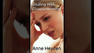Dealing With Disappointment Chapter 6 Learning from Disappointment