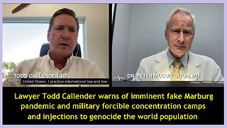 Lawyer Todd Callender warns of imminent fake Marburg pandemic, military forcible concentration camps