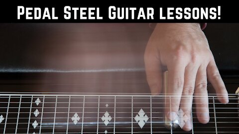 Pedal steel intro on Buck Owens' Foolin' Round - Lesson Tom Brumley on steel.