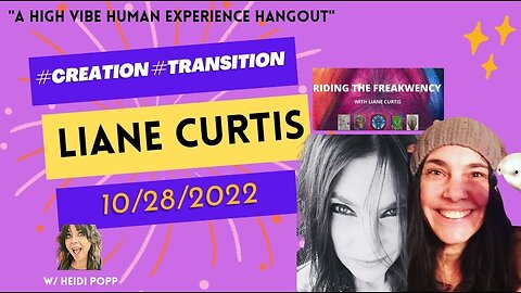 *live* with Liane Curtis 10/2022