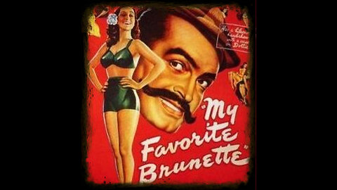 My Favorite Brunette 1947 | Comedy | Crime | Mystery | Hollywood Classic Movies