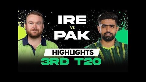 Ireland v Pakistan | Full Match Highlights | 3rd T20i | tapmad