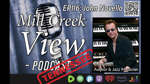 Mill Creek View Tennessee Podcast EP116 John Novello Interview & More 7 12 23