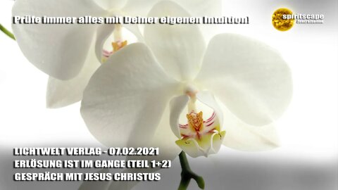 ERLÖSUNG IST IM GANGE (TEIL 1+2) - GESPRÄCH MIT JESUS CHRISTUS - LWV