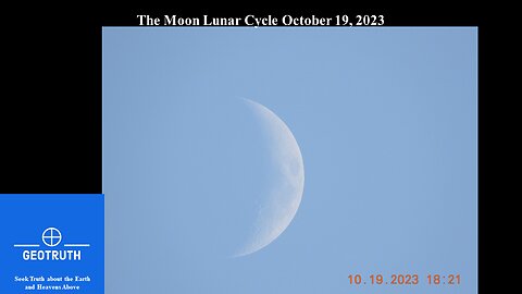 Moon Lunar Cycle October 19 2023