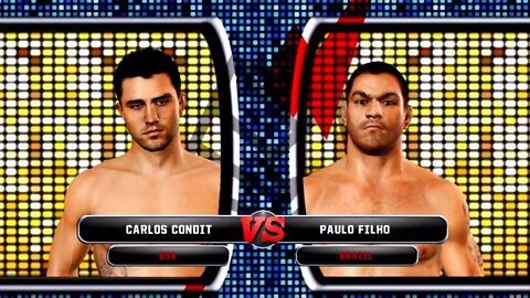 UFC Undisputed 3 Gameplay Paulo Filho vs Carlos Condit (Pride)