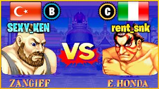 Street Fighter II': Champion Edition (SEXY_KEN Vs. rent_snk) [Turkey Vs. Italy]