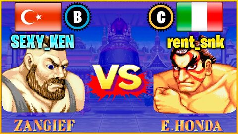 Street Fighter II': Champion Edition (SEXY_KEN Vs. rent_snk) [Turkey Vs. Italy]