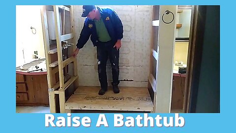 Building Platform To Raise A Bathtub
