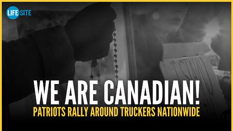 'We are Canadian!': Patriots rally around truckers as nationwide protest grows