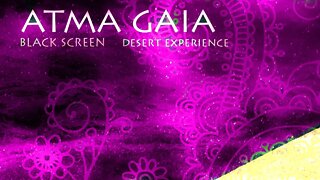 Immerse in Desert music experience/Deep relaxation black screen, deep sleep & reach profound states
