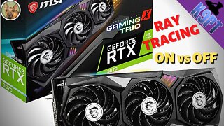 RTX3070 no Warzone, Ray Tracing On vs Off