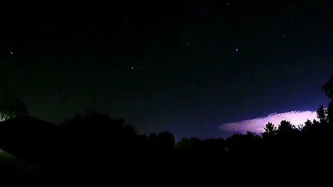 Summer Star-Scape Timelapse in Kalamazoo, Michigan