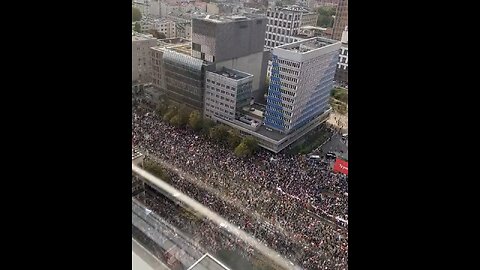 #Poland #Ukraine #Russia A MILLION people rallied in Poland against the ruling party The organize