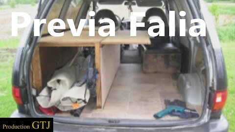 Previa Falia : How to built a camping car with a Toyota Previa