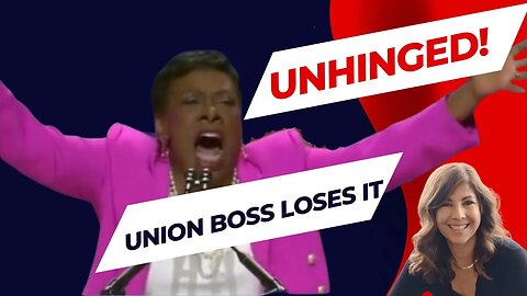 Teacher’s Union Boss Loses it On Stage!