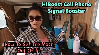 HiBoost Cell Phone Signal Booster For RVs
