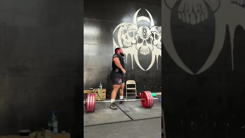 JESUS OLIVARES 402,5KG DEADLIFT RAW #Shorts