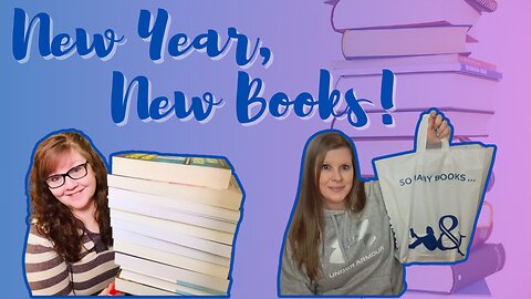 Our First Book Haul of 2024 (20+ books!)