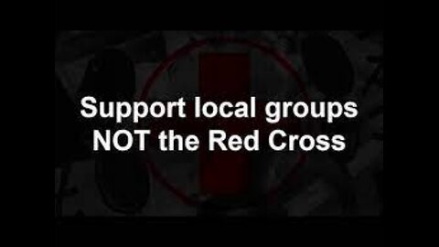 THIS IS WHY YOU SHOULD NOT DONATE TO THE RED CROSS! (mirrored)