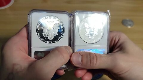 I bought every type of silver eagle!