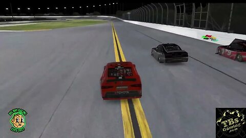Took a little bit of damage after the leader decided to throw a block. #iracing #simracing #crashes