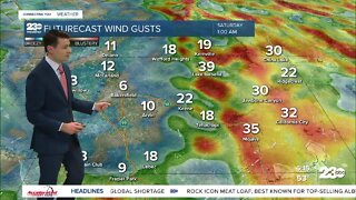 23ABC Evening weather update January 21, 2022