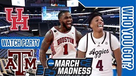 Houston Cougars vs Texas A&M Aggies | Play by Play Stream | NCAA RD32