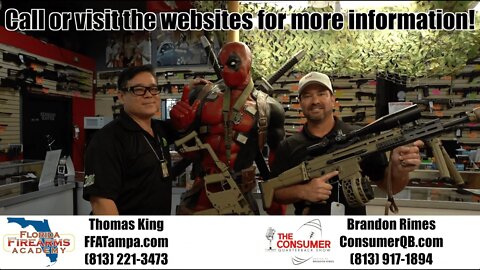 Florida Firearms Academy Tour in Tampa Florida - Consumer QB Show