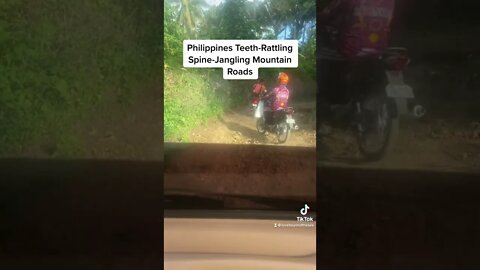 Philippines Teeth-Rattling Spine-Jangling Mountain Roads