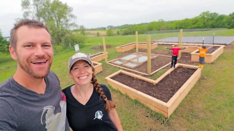 We built our DREAM GARDEN in 2 weeks!